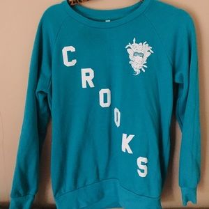 Crooks and castles crew neck sweater